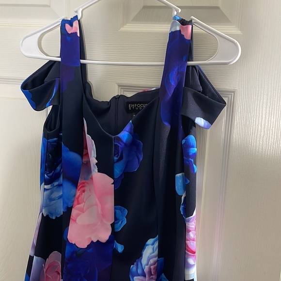 Enfocus Studio Floral Women's paneled dress, Size 8 - Picture 3 of 7